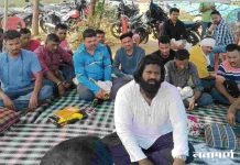 अरविंदो कोळसा खाण विरोधात माजी सैनिकाचे बेमुदत उपोषण