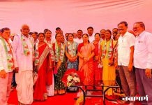 शिवसेना महिला जिल्हाप्रमुख योगिता लांडगे यांचा काँग्रेसमध्ये जाहीर प्रवेश