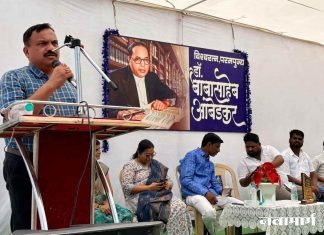 भद्रावतीच्या गौतम नगरमध्ये डॉ. बाबासाहेब आंबेडकर जयंती उत्साहात साजरी