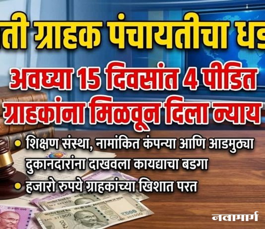 भद्रावती ग्राहक पंचायतीचा धडाका !