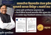 सावकारीच्या विळख्यातील रोशन कुळेंना मुख्यमंत्री सहायता निधीतून ५ लाखांची मदत मंजूर