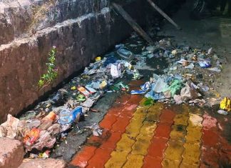 पावसाळ्यापूर्वीच आदर्श नंदोरीची ‘दाणादाण’