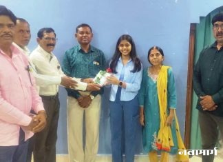 भद्रावतीत विदर्भ माध्यमिक शिक्षक संघातर्फे तालुक्यातील गुणवंत विद्यार्थ्यांचा सत्कार !