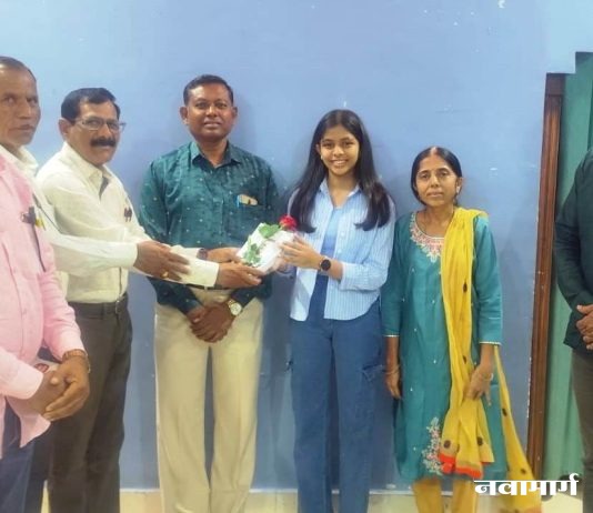 भद्रावतीत विदर्भ माध्यमिक शिक्षक संघातर्फे तालुक्यातील गुणवंत विद्यार्थ्यांचा सत्कार !