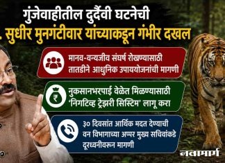 गुंजेवाहीतील दुर्दैवी घटनेची आ. सुधीर मुनगंटीवार यांच्याकडून गंभीर दखल